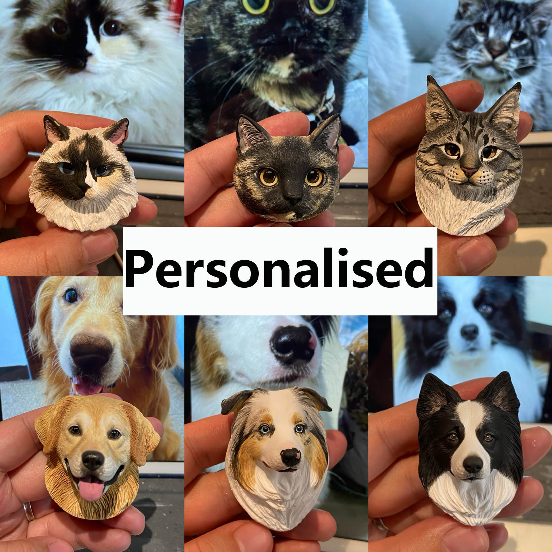 Custom Pet Statues - 3D pet memorial gift