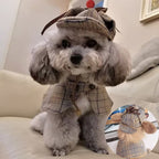 Detective Cape With Hat Pet Costume