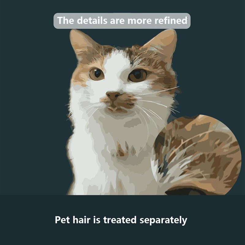 Custom Pet Paint by Numbers Kit from Your Photo - Personal DIY Dog Cat Portrait for Beginners, Unique Gift Idea