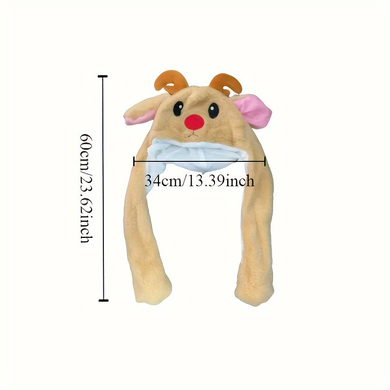 Christmas Hat With Moving Ears