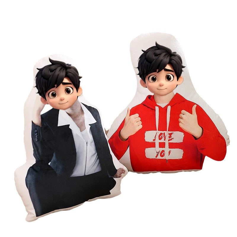 DIY Shaped Pet Pillow Custom Photo Personalized Double-Sided Pillow