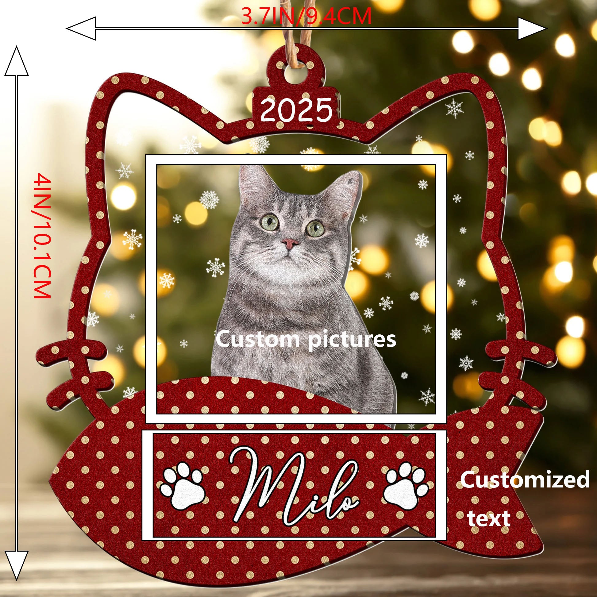 Christmas Personalized Pet Ornament