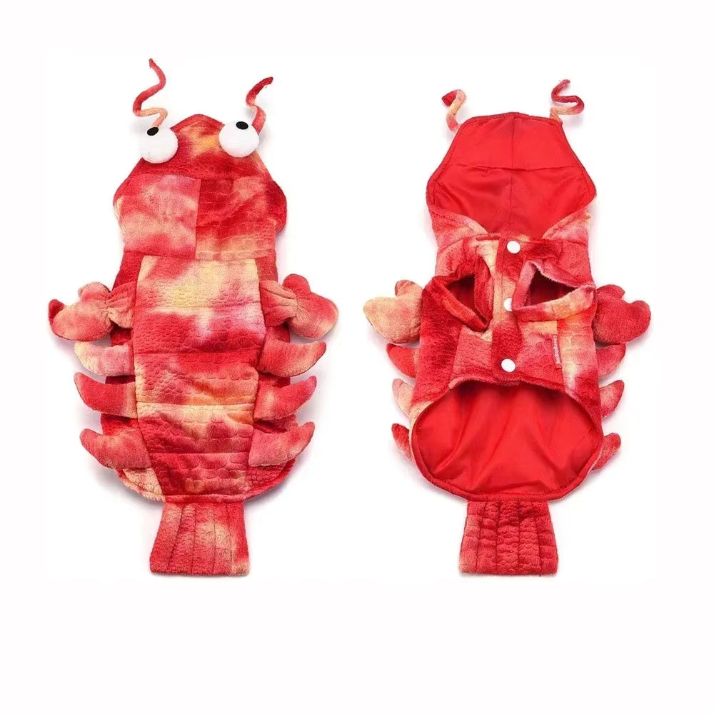 Halloween Pet Lobster Costume Clothes