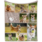DIY Pet Blanket Custom Photo & Name for Pet Lovers - Flannel