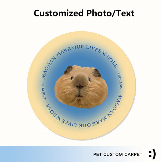 Custom Pet Rugs Personalized Gifts - GradientBY