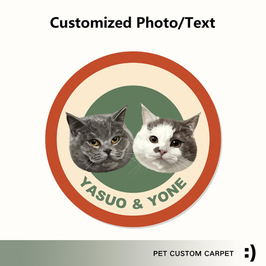 Custom Pet Rugs Personalized Gifts - VintageBG