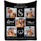 DIY Pet Blanket Custom Photo & Name for Pet Lovers - Flannel
