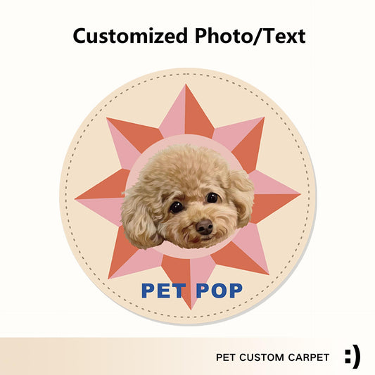 Custom Pet Rugs Personalized Gifts - Star