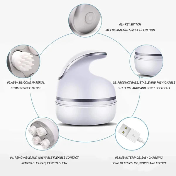 Cordless Head Massager