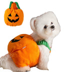 Pumpkin Costume Halloween Pet Cosplay Suits