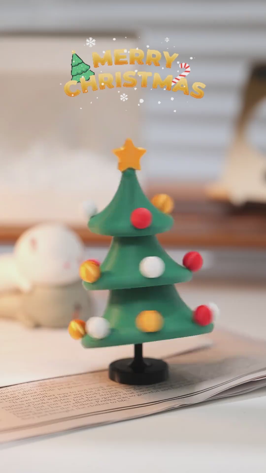 Dancing Christmas tree
