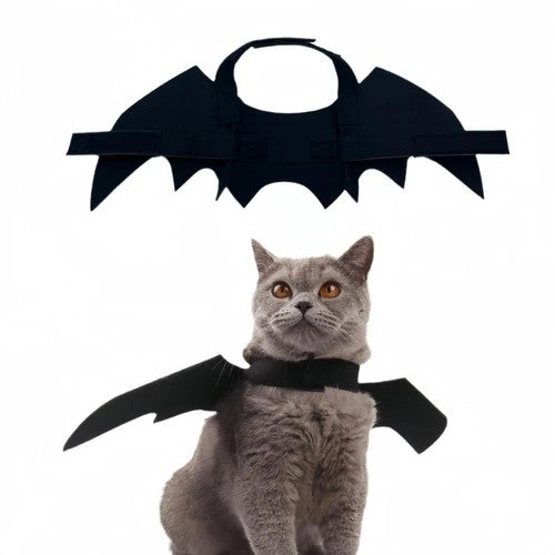 Pet Halloween Bat Wings Little Bells Halloween Costumes
